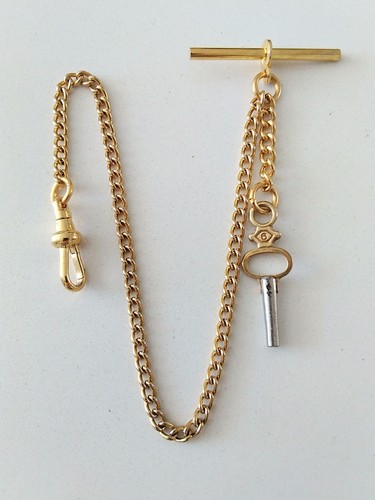 Albert pocket watch chain - watch,