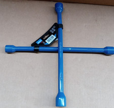 Draper 4-Way Wheel Nut Removal Wrench | Wheel Cross Brace 17mm/19mm/21mm/22mm