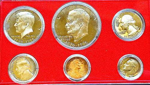 1975 proof set - proof, /