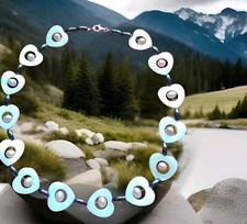 VINTAGE M.O.P AND CULTURED PEARLS WITH 925 SILVER CLASP NECKLACE.....