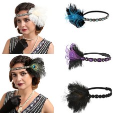 20s Peacock Gatsby Headband