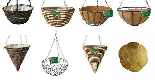 Dark rattan round hanging - rattan,