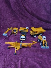 Chad Valley Diecast Construction Vehicles Toys Crane Digger Tractor Dumper Truck