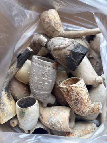 Old clay pipe - 50, bowls