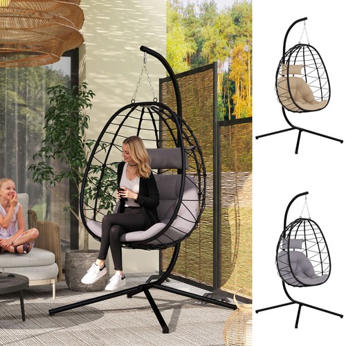 Hanging egg chair - egg,