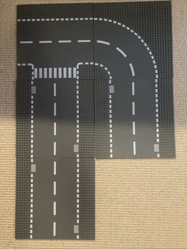 Assorted lego road plates - assorted,