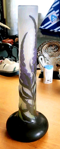 Large galle vase - galle,