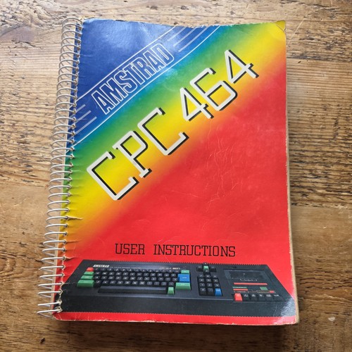 Amstrad cpc 464 user - 464,