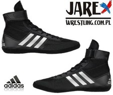adidas Combat Speed 5 Wrestling Shoes Boots Black Boxing MMA BA8007
