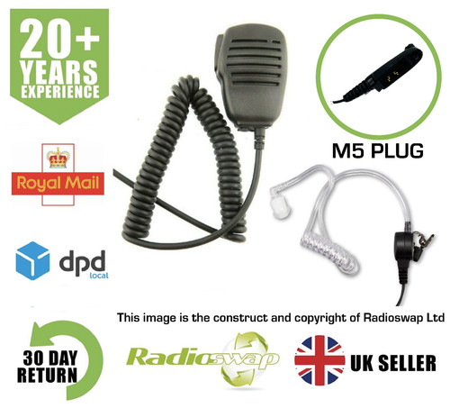 Speaker mic covert earpiece - speaker,