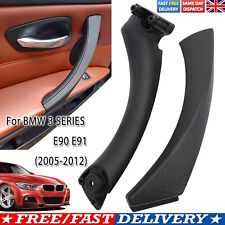 UK for BMW E90 Passenger Side Left Inner Outer Door Panel Handle Pull Trim Cover