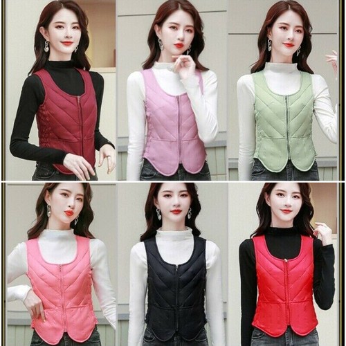 Women duck down waistcoat - duck,