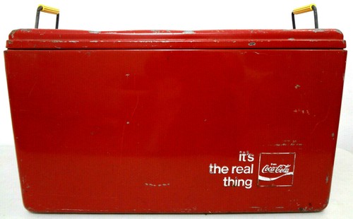 Coca cola cooler progress - cooler,