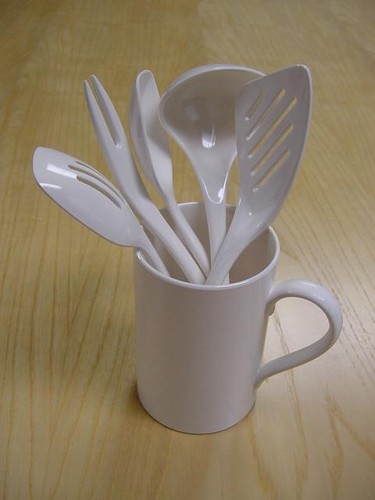 Mini melamine utensil set - mini,