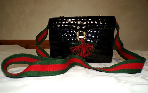 Vintage crocodile skin - crocodile, bag