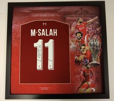 Signed And Framed Mo Salah