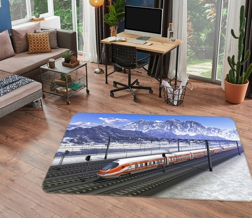 Mountain train zhub065 - 3d,