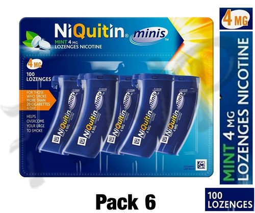 Niquitin minis mint lozenges - minis, 4