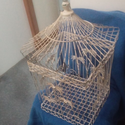 White metal wire - metal, decorative