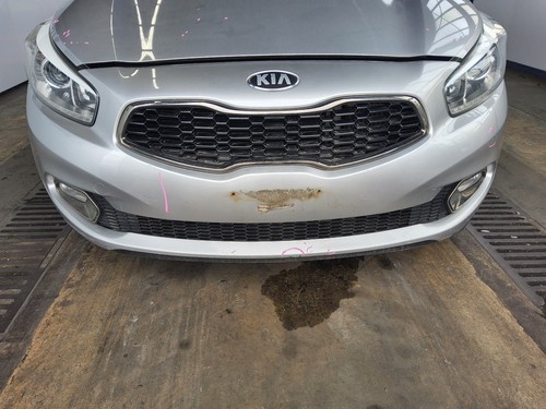 Front bumper silver kia - front,