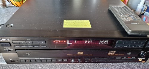 Sony cdp c77es - sony,