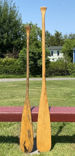 Old wooden paddles - paddles, 60"