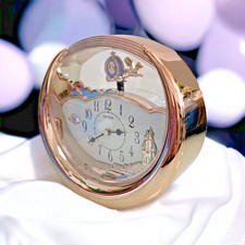 Rhythm Mantel Clock Rose Gold