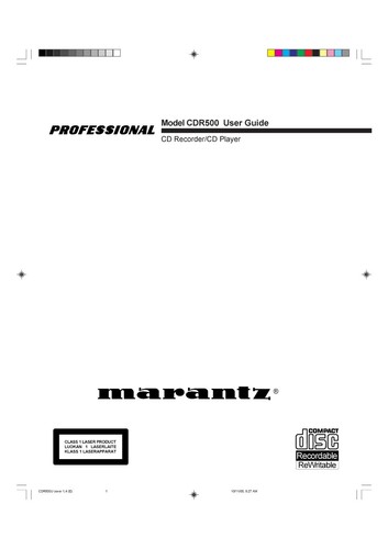 Operating instructions for - operating,