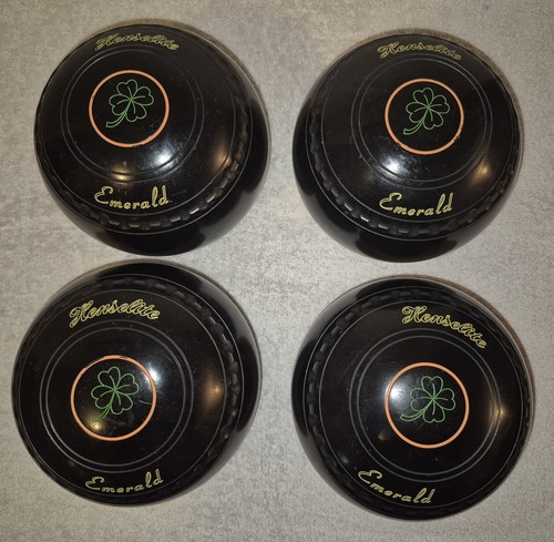 Henselite emerald lawn bowls - emerald,