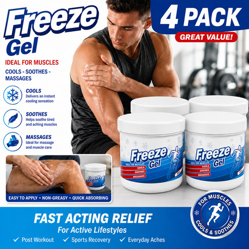 Freeze gel 200ml soothes - 4,