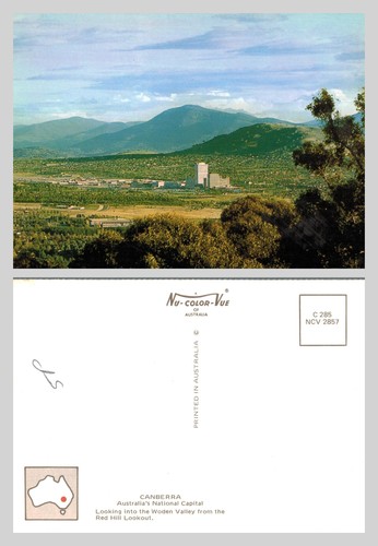 Postcard canberra woden - postcard,