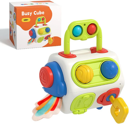 Busy cube montessori - cube,