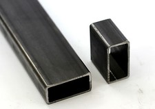 MILD STEEL RECTANGULAR BOX section 40 50 60 75 & 100mm Bandsaw Cut 
