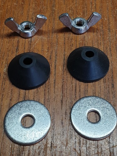 6mm toilet seat hinge - m6, /
