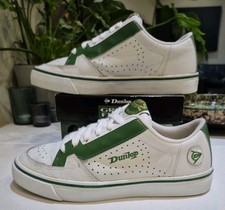 DUNLOP GREEN FLASH ADVANTAGE LE MENS SIZE 6 UK TRAINERS. WHITE/GRN 