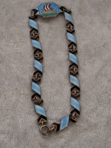 Norwegian silver and enamel - norwegian,