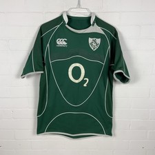 Canterbury Vintage 07/09 Ireland Home Rugby Shirt Men’s Size L Good Condition 