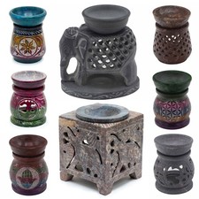Soapstone Cut Out Oil Burner