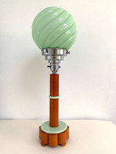 Art Deco Catalin Amber & Green