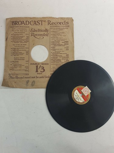 Vintage gramophone record - ,