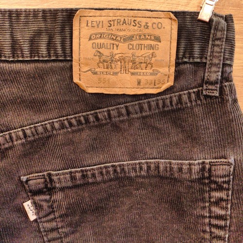 Vintage levi 551 corduroy - vintage,