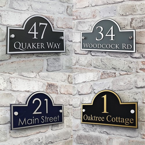 House address plaques door - address,