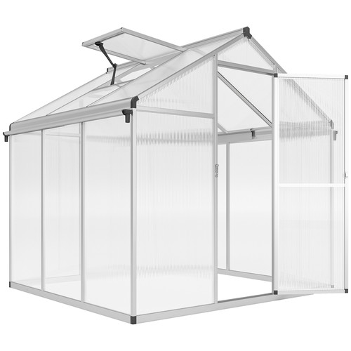 Outsunny 6x6ft aluminium - 6x6ft,