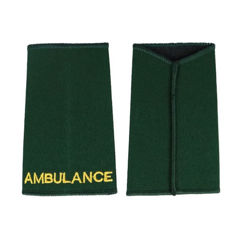 Ambulance green epaulettes - ambulance,