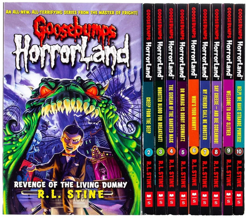 Goosebumps horrorland series - goosebumps,