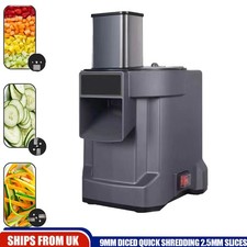 Electric Vegetable Dicer Fruit Potatoes Slicer Chopper 3 in 1 Machine Shredder