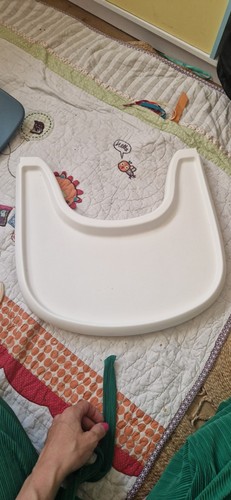 White tray baby - white, highchair