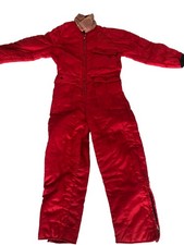 Red  Snowmobile Suit Sz Waist