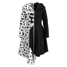 Girls Cruella Cosplay Costume