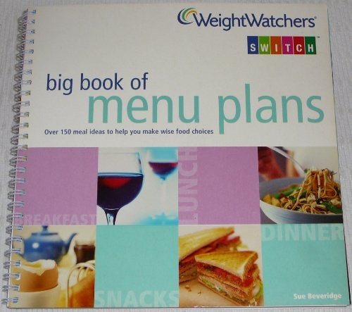 Weight watchers book menu - of,